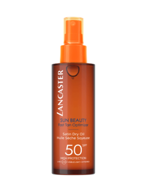 SUN BEAUTY FAST TAN OPTIMIZER SATIN DRY OIL 50SPF