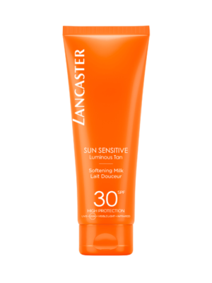 SUN SENSITIVE LUMINOUS TAN SOFTENING MILK 30SPF