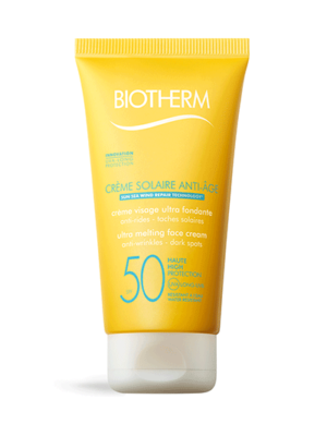 CRÈME SOLAIRE ANTI-ÂGE VISAGE SPF50