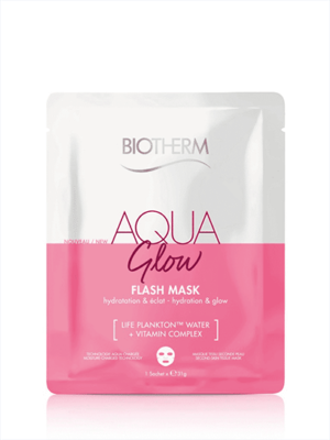 AQUA GLOW FLASH MASK